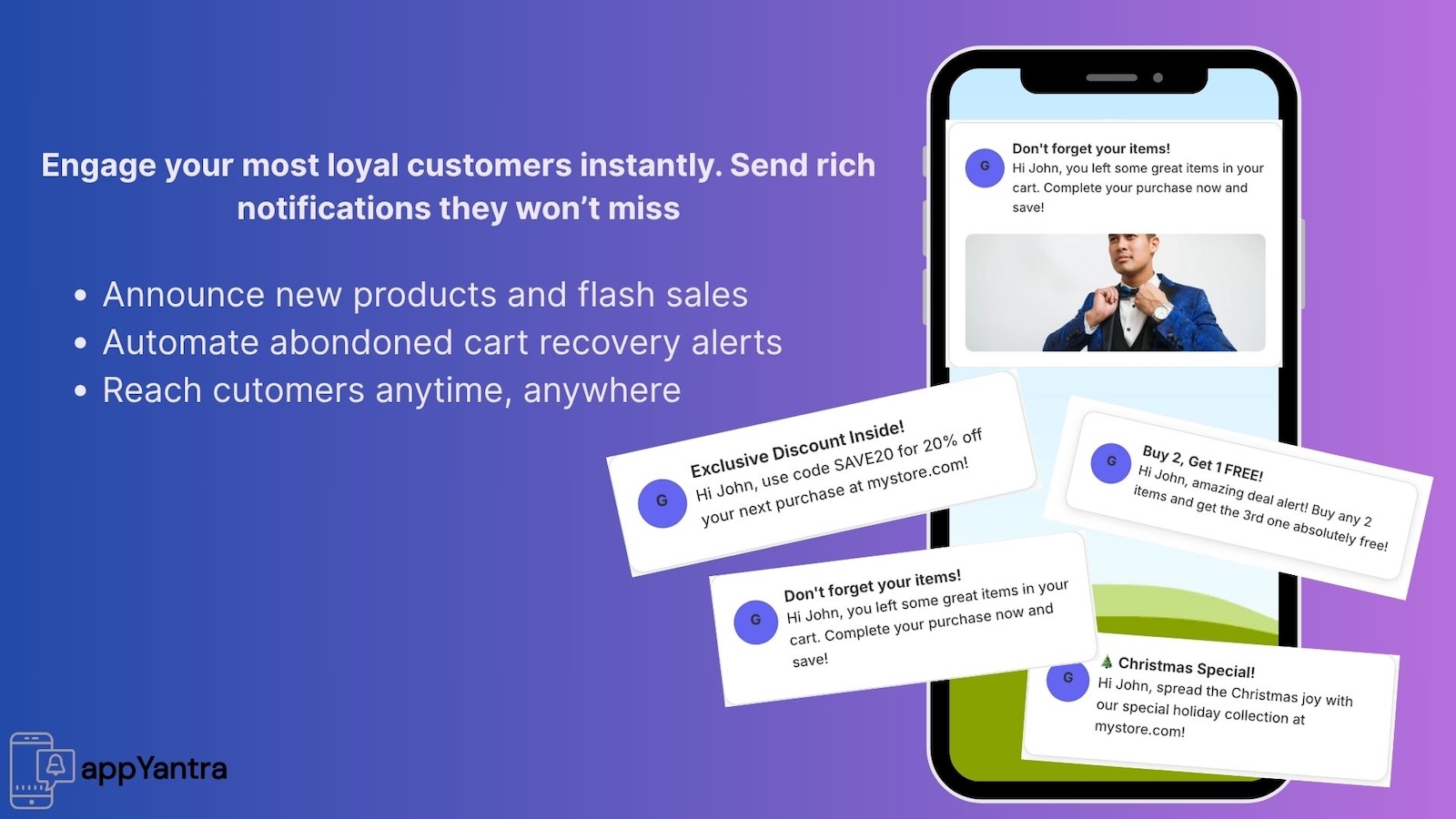Engage Customers with Notifications